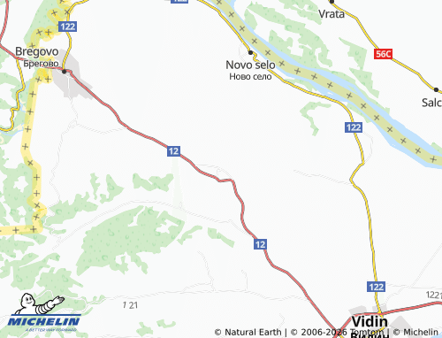 Mappa MICHELIN Gamzovo - ViaMichelin