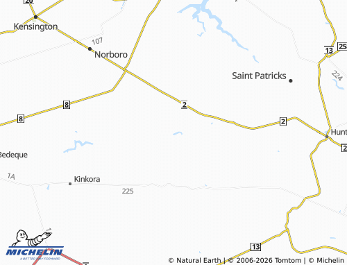 MICHELIN Breadalbane map - ViaMichelin
