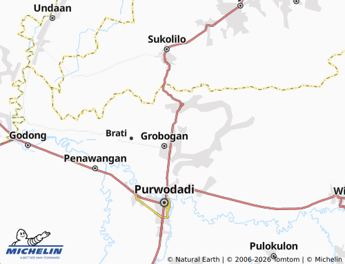 MICHELIN Karangrejo map - ViaMichelin