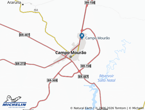 Carte MICHELIN Centro - ViaMichelin