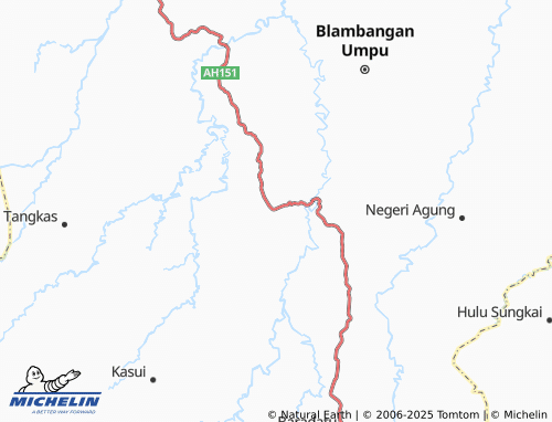 MICHELIN Negeri Baru map - ViaMichelin