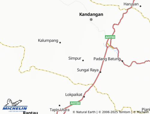 MICHELIN Garunggang map - ViaMichelin