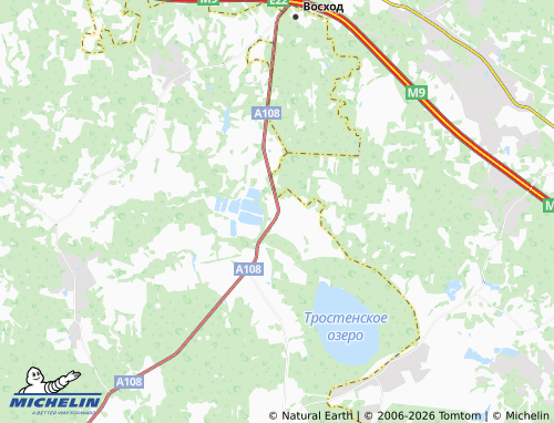 Carte MICHELIN Briket - ViaMichelin