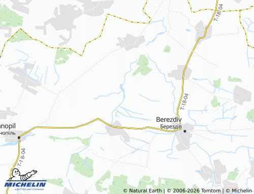 MICHELIN Myrutyn map - ViaMichelin