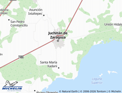 Mappa MICHELIN Colonia Heliodoro Charis Castro - ViaMichelin