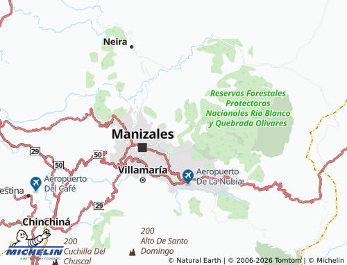 Carte MICHELIN El Porvenir - ViaMichelin
