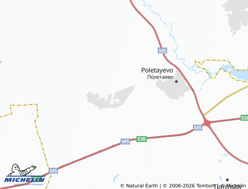 MICHELIN-Landkarte Polet-3 SNT - ViaMichelin