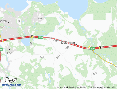 Mapa MICHELIN Loo küla - ViaMichelin