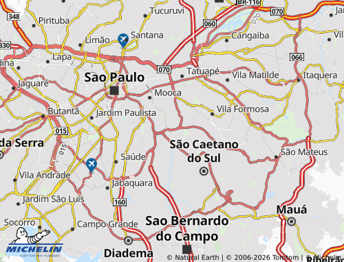 Mapa MICHELIN Vila Prudente - ViaMichelin