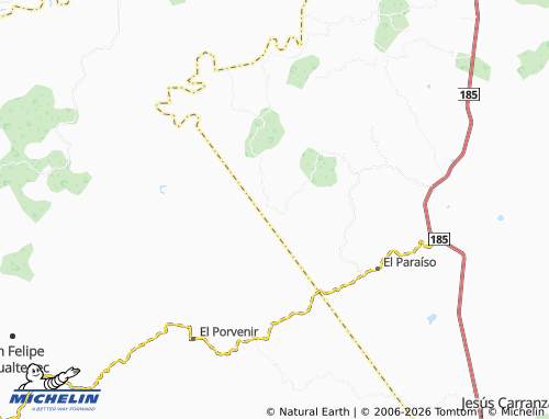 Mapa MICHELIN Villa Hermosa - ViaMichelin