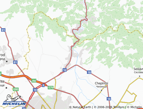 MICHELIN Novi Iskar map - ViaMichelin