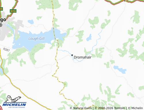 Mapa MICHELIN Dromahair - ViaMichelin
