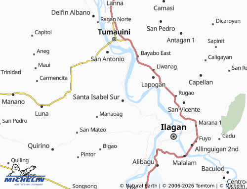 Mappa MICHELIN Santa Isabel Norte - ViaMichelin