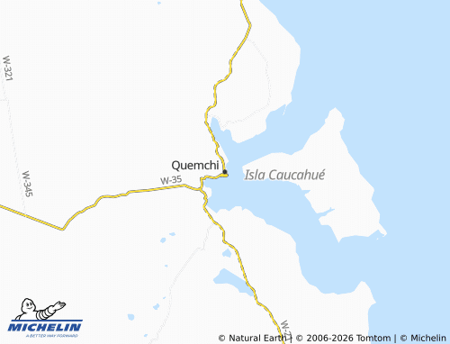 Mappa MICHELIN Quemchi - ViaMichelin