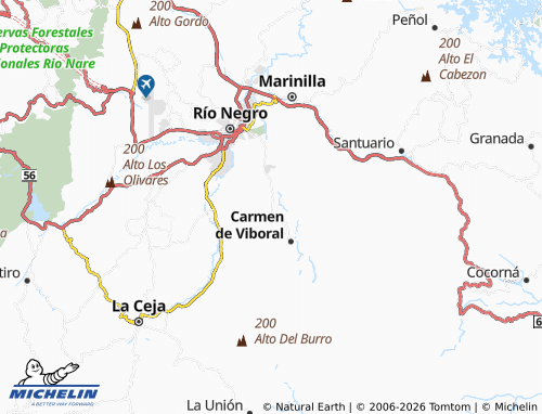 Carte MICHELIN Cristo Rey - ViaMichelin