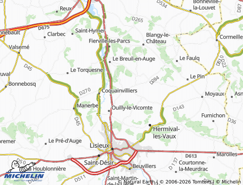 MICHELIN Norolles map - ViaMichelin