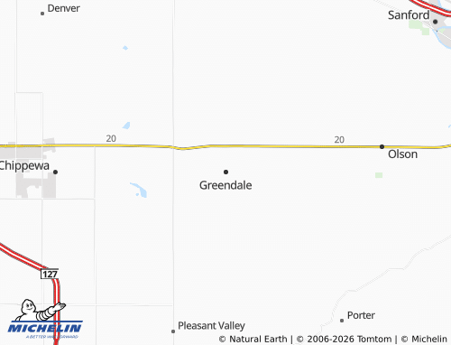 Mapa MICHELIN Greendale - ViaMichelin