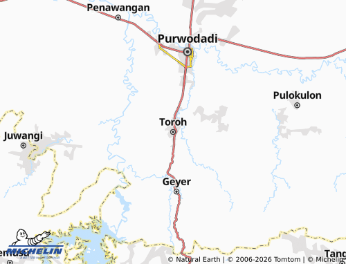 MICHELIN Toroh map - ViaMichelin