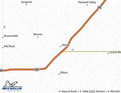 Mapa MICHELIN Dexter - ViaMichelin