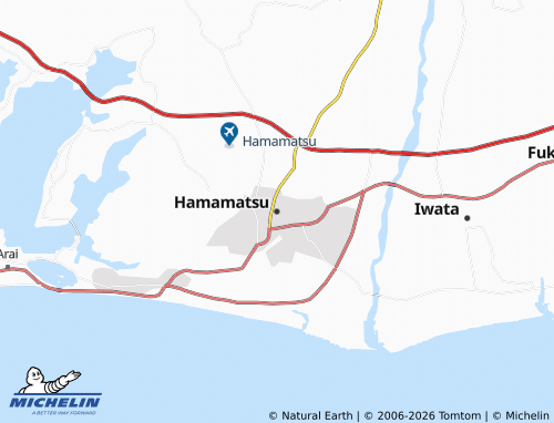 Mappa MICHELIN Hamamatsu - ViaMichelin
