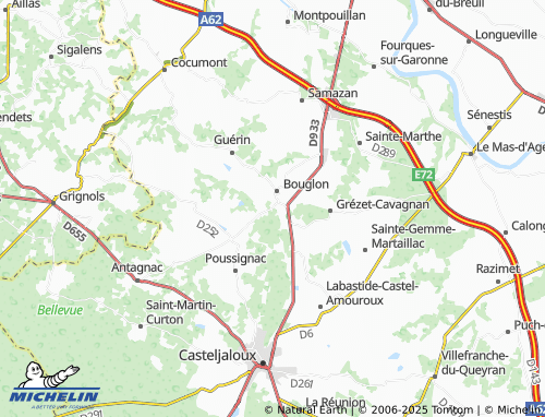 MICHELIN Argenton map - ViaMichelin