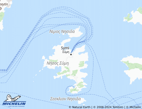 Mappa MICHELIN Simi - ViaMichelin