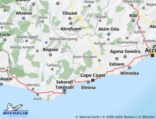 Mappa MICHELIN Twifo Heman - ViaMichelin