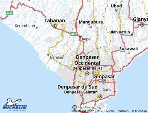 Mappa MICHELIN Dalung - ViaMichelin