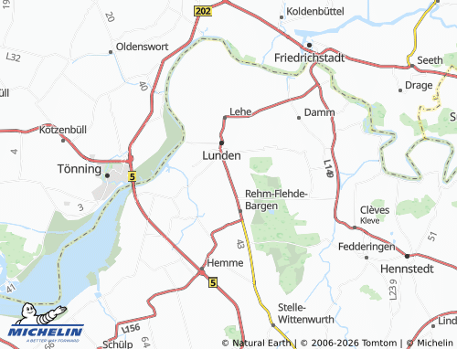Mappa MICHELIN Krempel - ViaMichelin