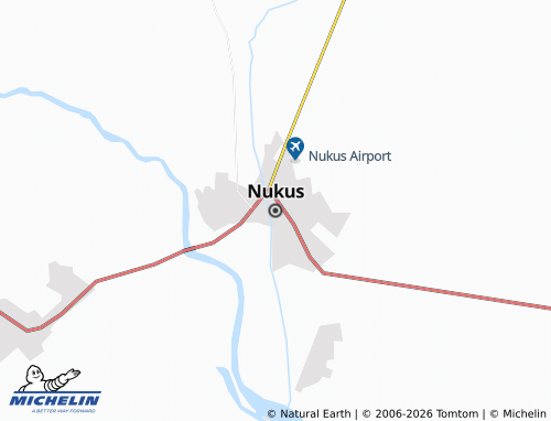 Mapa MICHELIN Nukus - ViaMichelin