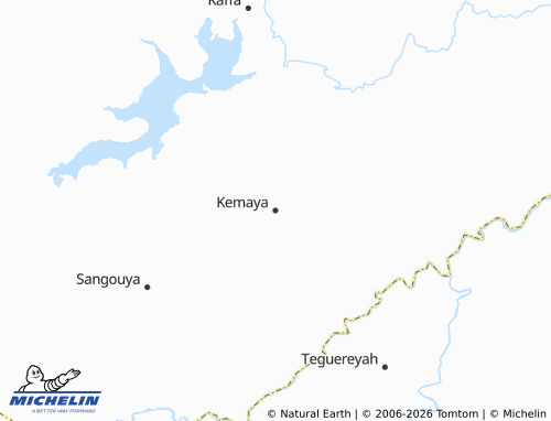 MICHELIN Kemaya map - ViaMichelin