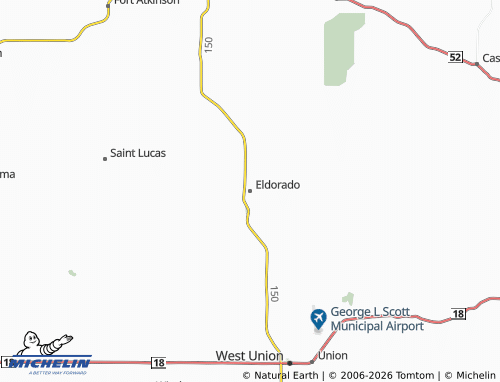 Mapa MICHELIN Eldorado - ViaMichelin