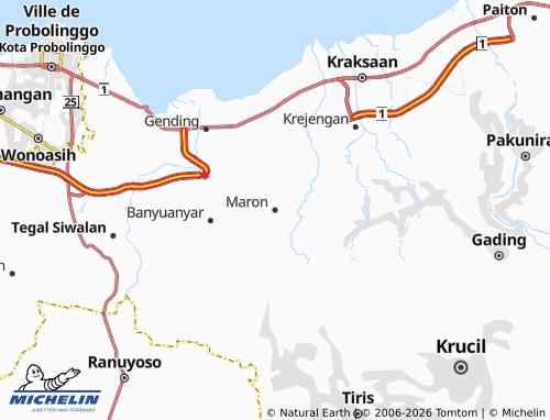 MICHELIN Maron map - ViaMichelin