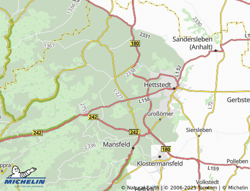 MICHELIN Ritterode map - ViaMichelin