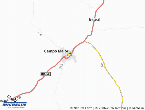 Mapa MICHELIN Estação - ViaMichelin