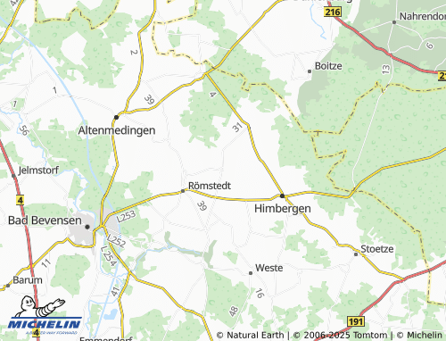 MICHELIN-Landkarte Strothe - ViaMichelin