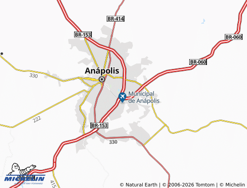 Mapa MICHELIN Jardim Palmares - ViaMichelin