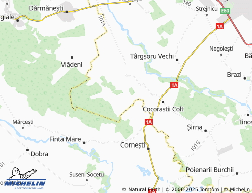 MICHELIN-Landkarte Băltița - ViaMichelin