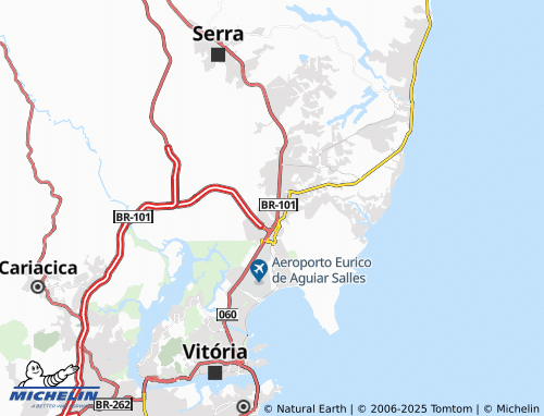 MICHELIN Central de Carapina map - ViaMichelin
