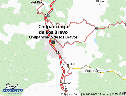 MICHELIN El Naranjo map - ViaMichelin