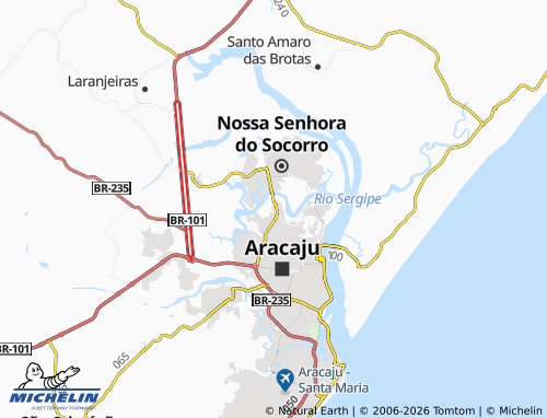 MICHELIN Lamarão map - ViaMichelin