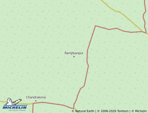 MICHELIN Ramjibanpur map - ViaMichelin