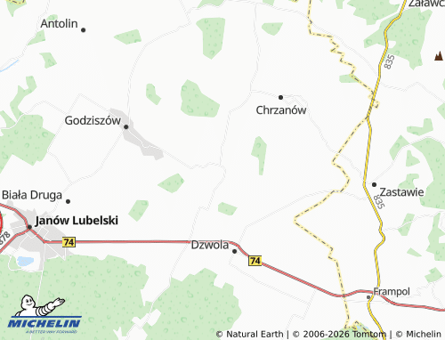 Carte MICHELIN Branew - ViaMichelin