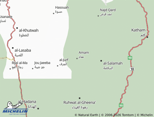 MICHELIN-Landkarte Amam - ViaMichelin
