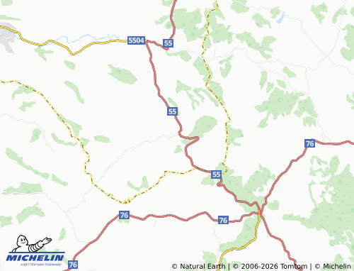 Mappa MICHELIN Glavan - ViaMichelin