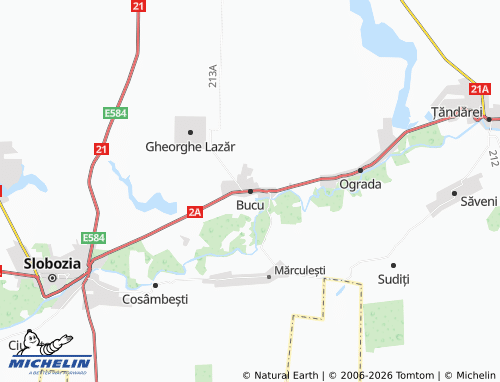 Mappa MICHELIN Bucu - ViaMichelin