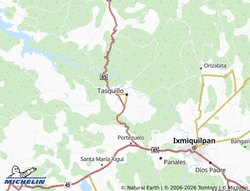 Mappa MICHELIN Centro - ViaMichelin
