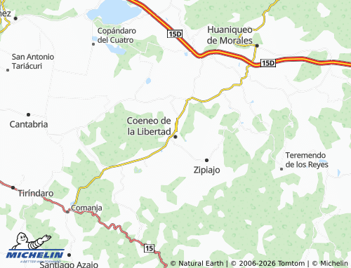 Mapa MICHELIN El Santuario - ViaMichelin