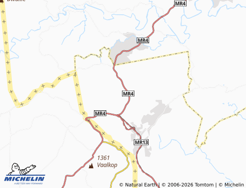 Mapa MICHELIN Driefontein - ViaMichelin