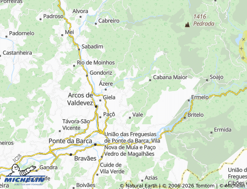 Mapa MICHELIN Gontariz - ViaMichelin